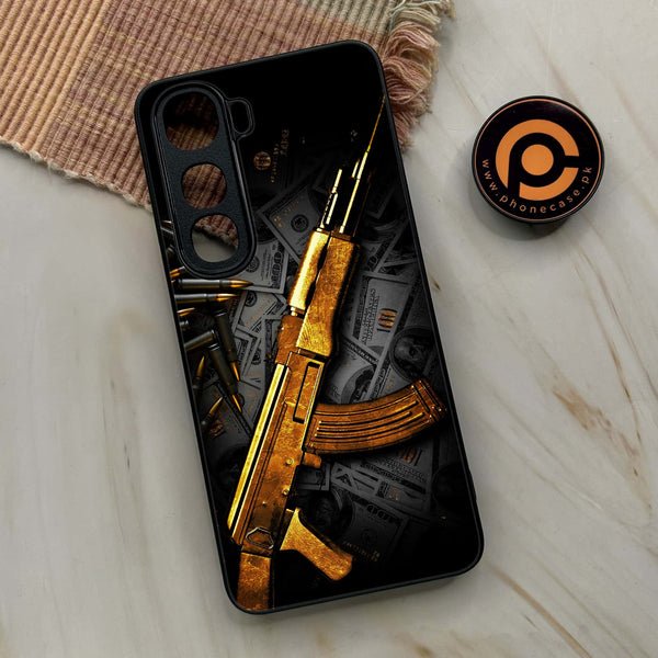 Dollar Design 6 - HQ Ultra Shine Premium Metal Phone Case All Models