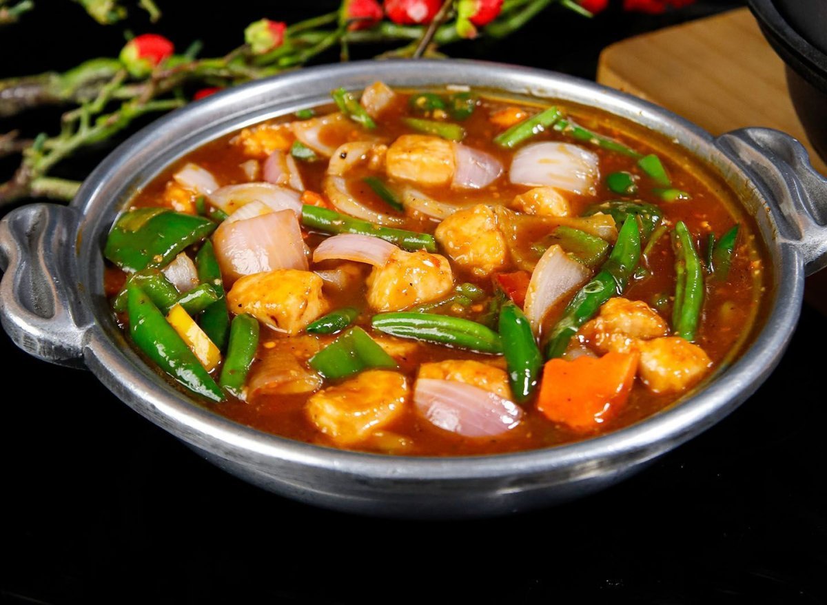Chicken in Garlic Sauce
