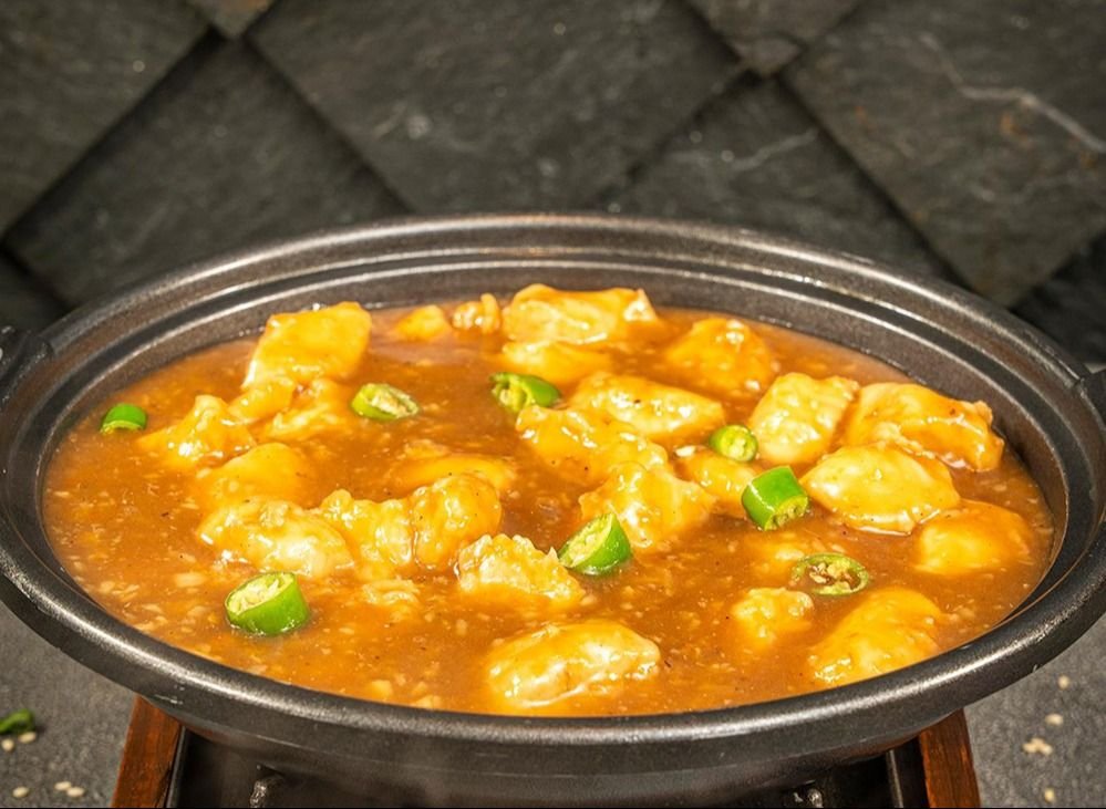 Chicken in Hot Garlic Sauce