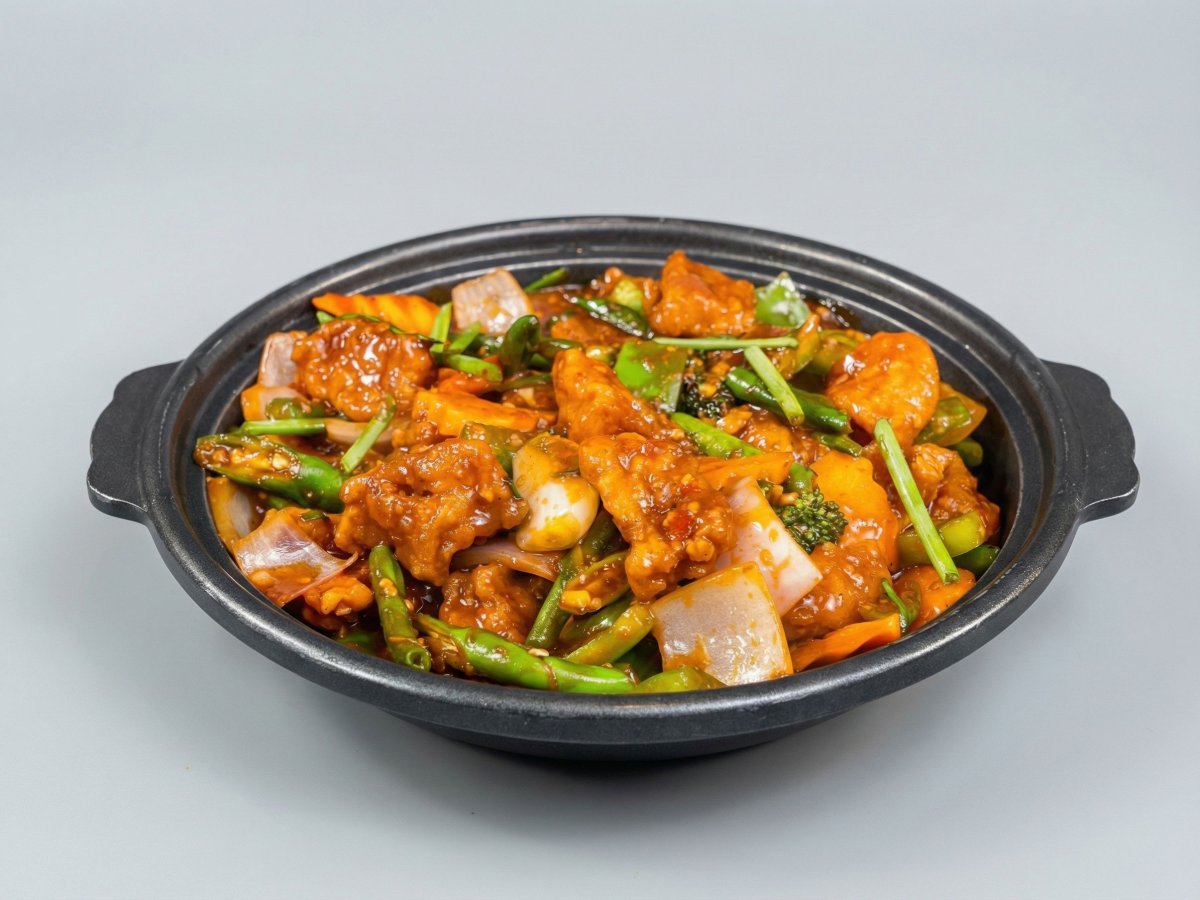 Fish with chilli garlic sauce