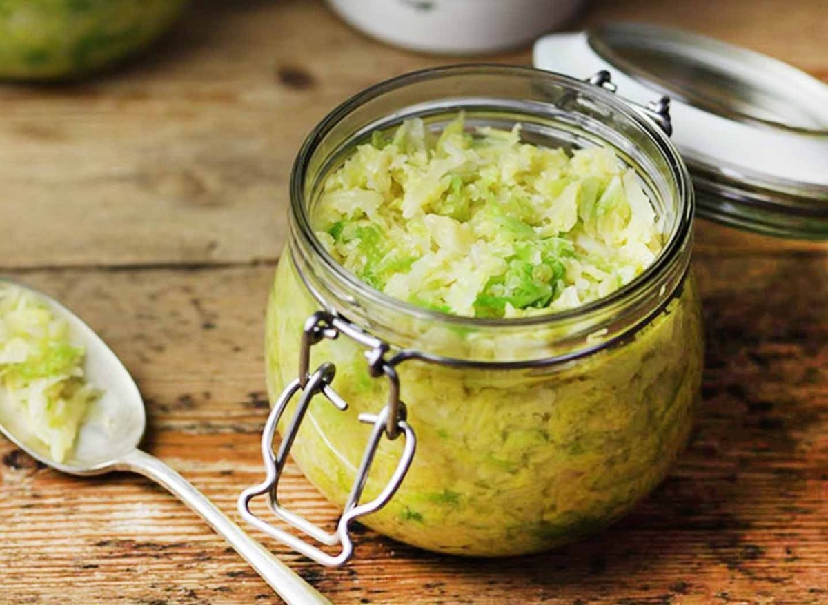 Green Cabbage Sauerkraut