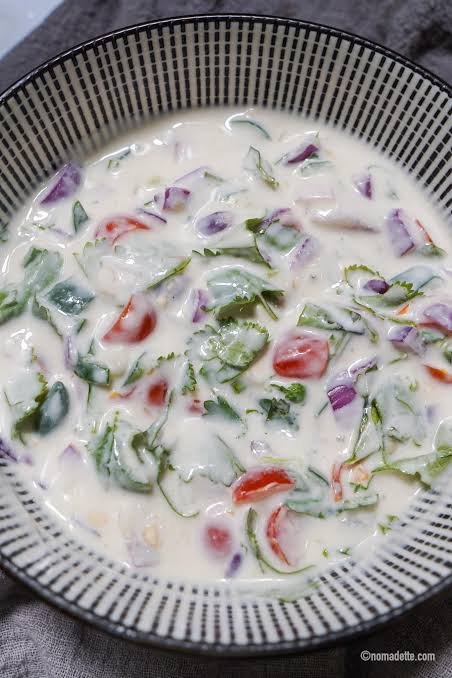 Raita + Salad