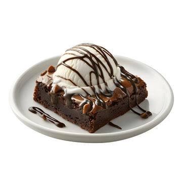 Brownie with Ice Cream