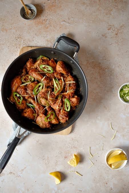 Chicken Black Paper Karahi