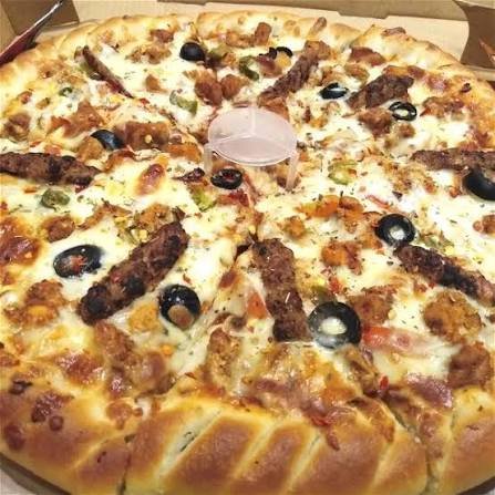 Kabab Crust Pizza