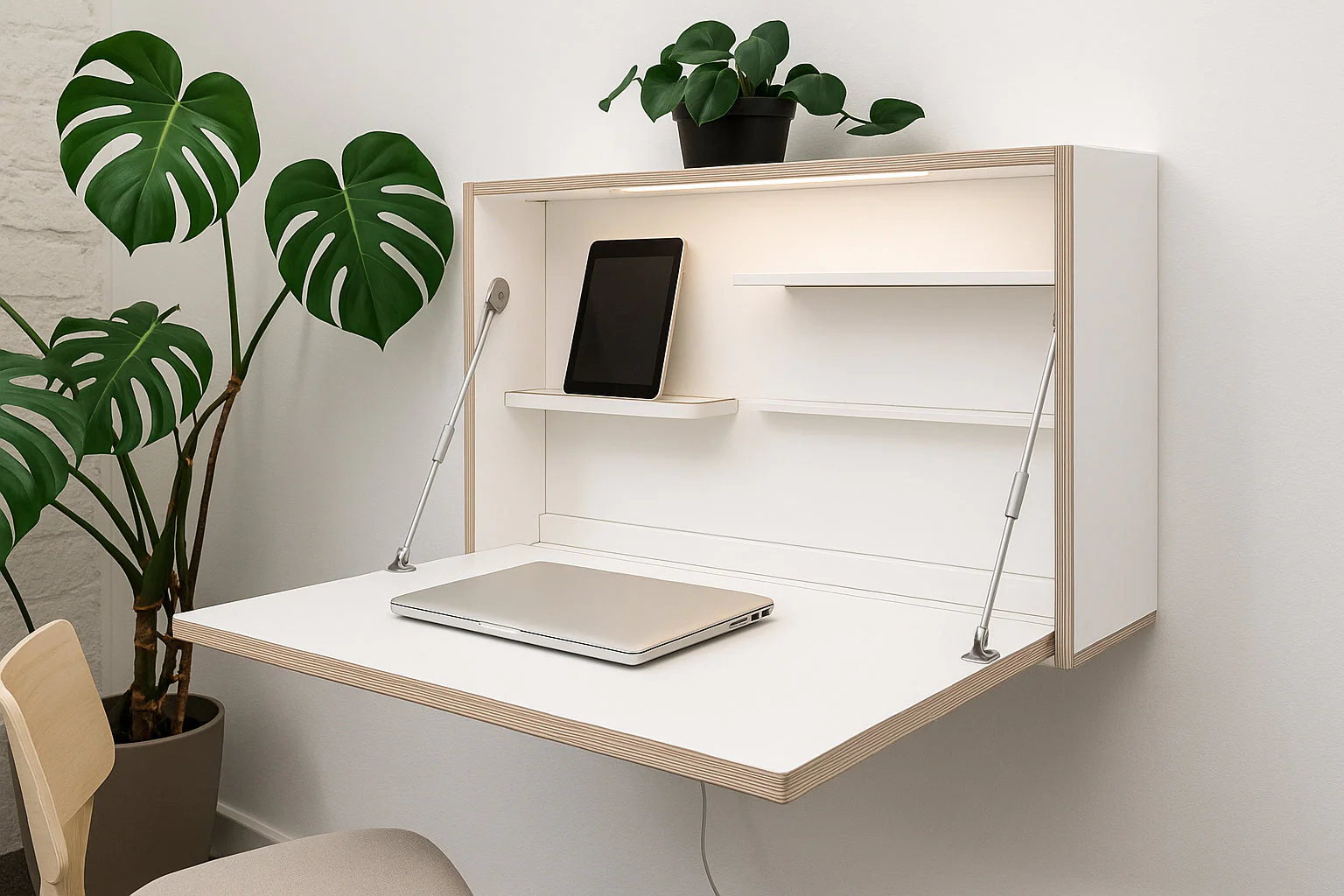 Wall-mounted Foldable Desk