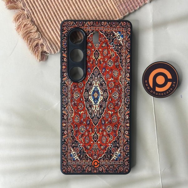 Tecno Camon 40 Pro - Persian Rugs Design 2 - Premium Metal Printed Soft Bumper Shockproof Case CS-43490